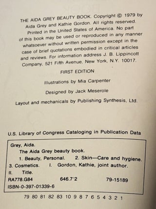 The Aida Grey Beauty Book