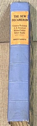 Item #007604 The New Decameron, the Third Volume. Compton Mackenzie D H. Lawrence, Others, V....