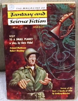Item #007910 The Magazine of Fantasy and Science Fiction March 1957. Richard Matheson Robert...