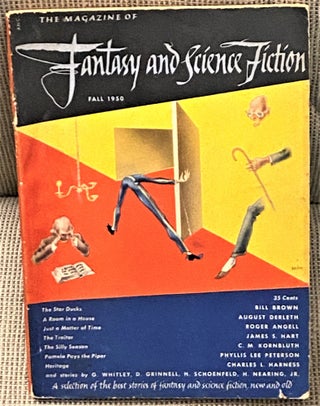 Item #007921 The Magazine of Fantasy and Science Fiction Fall 1950. C. M. Kornbluth August...