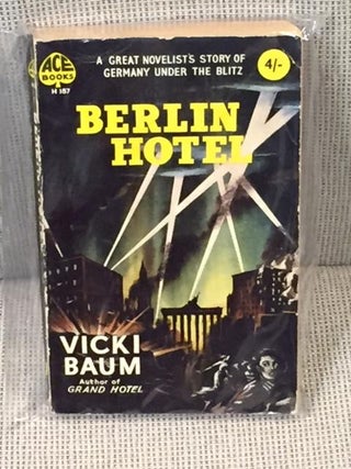 Item #010925 Berlin Hotel. Vicki Baum