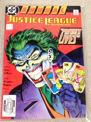 Item #012008 Justice League International Annual #2. DC Comics