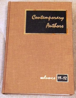 Item #012412 Contemporary Authors, a Bio-Bibliographical Guide to Current Authors and Their Works...