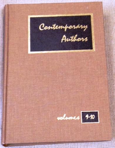 Item #012413 Contemporary Authors, a Bio-Bibliographical Guide to Current Authors and Their Works Volumes 9-10. James M. Ethridge.