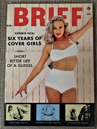 Item #014253 Brief Magazine, March 1956. Brief Magazine, Marilyn Monroe Anita Ekberg