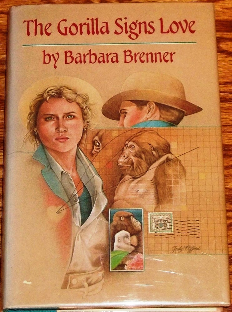 Item #014300 The Gorilla Signs Love. Barbara BRENNER.