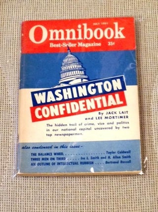 Item #015334 Omnibook Best-Seller Magazine, July 1951. Jack Lait, Taylor Caldwell Lee Mortimer,...