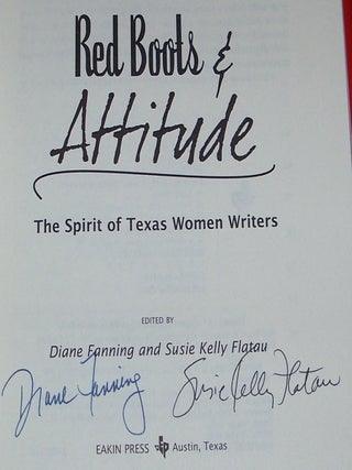Red Boots & Attitude, The Spirit of Texas Women Writers