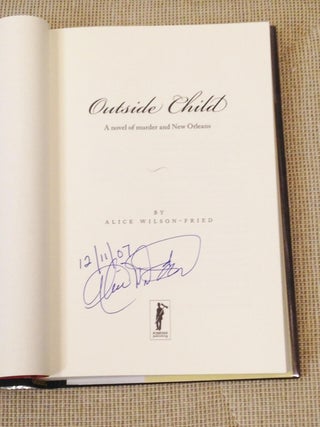 Outside Child, a Novel of Murder and New Orleans
