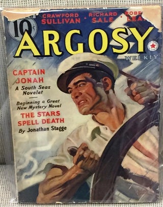 Item #022732 Argosy Weekly, Oct. 28, 1939. Jonathan Stagge Eando Binder, Others, Richard Sale