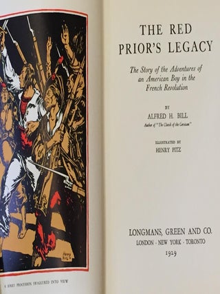 The Red Prior's Legacy, the Story of the Adventures of an American Boy in the French Revolution