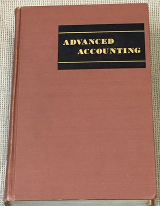 Item #025070 Advance Accounting. W. A. Paton