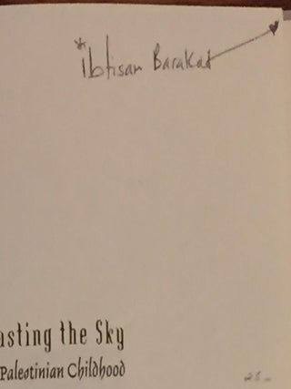 Tasting the Sky, a Palestinian Childhood