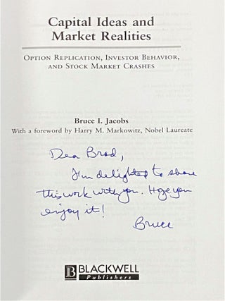 Equity Management; Market Neutral Strategies; Capital Ideas and Market Realities