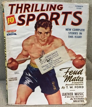 Item #028969 Thrilling Sports Summer 1945. Richard Brister T. W. Ford, Others, Jr., Sam Merwin