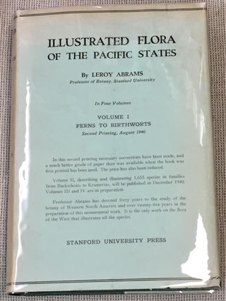Item #030582 Illustrated Flora of the Pacific States, Volume 1, Ferns to Birthworts. Professor of...