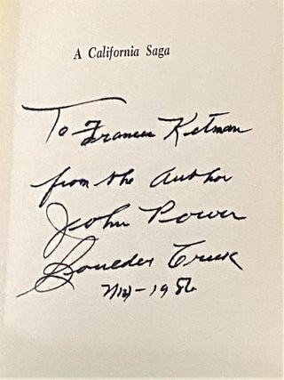 A California Saga, a Narrative in Verse