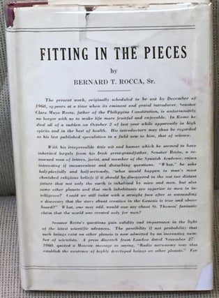 Item #033695 Fitting in the Pieces. Bernard T. Rocca