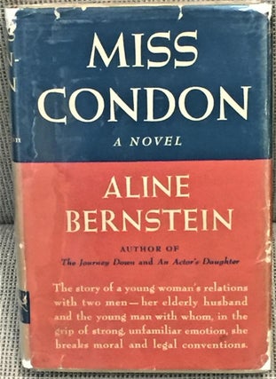 Item #036356 Miss Condon. Aline Bernstein
