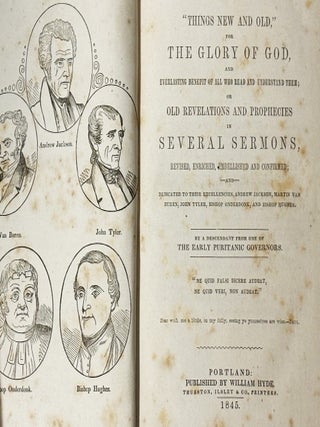 Things New and Old for the Glory of God and Everlasting Benefit of All Who Read and Undstand Them