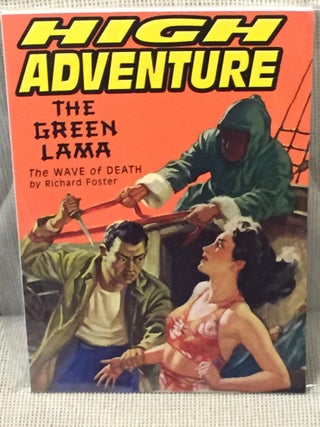 Item #041011 High Adventure #84, The Green Lama. Richard Foster