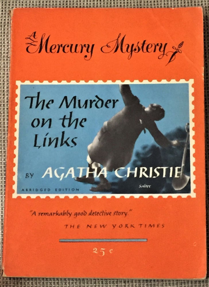 Item #55136 The Murder on the Links. Agatha Christie.