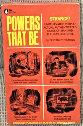 Item #55494 Powers that Be. Beverley Nichols