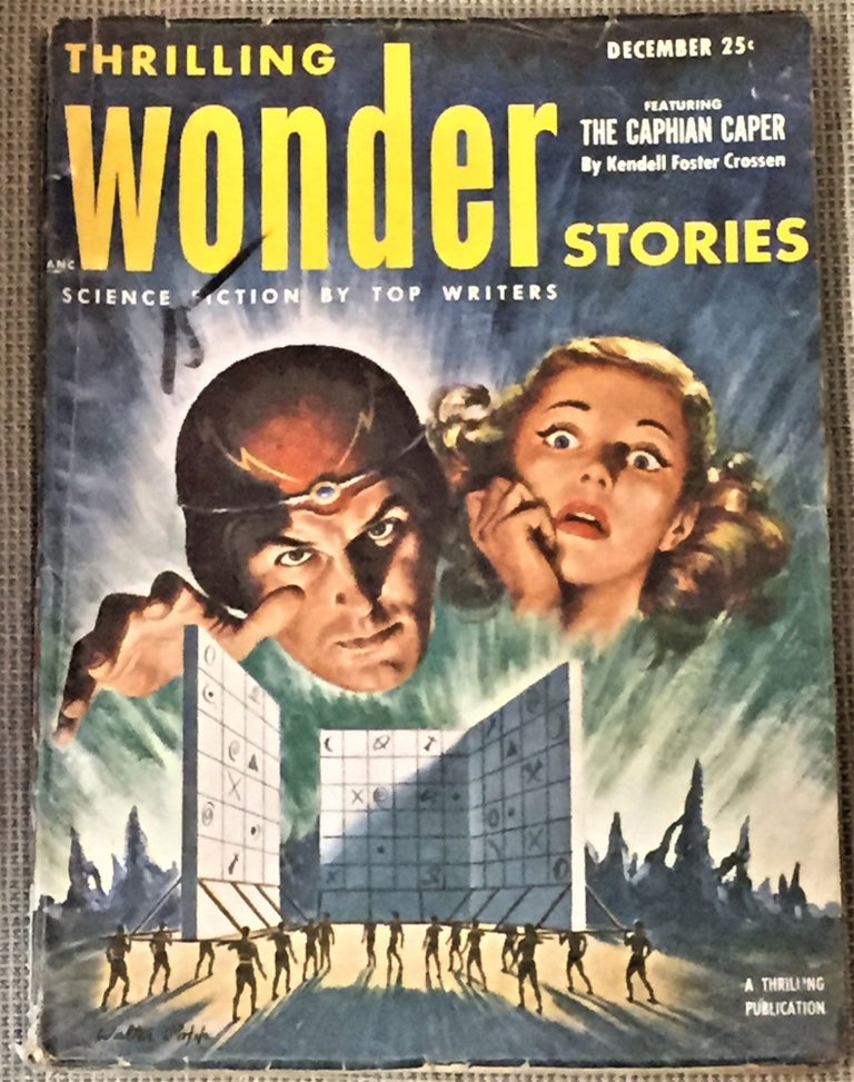 Item #55933 Thrilling Wonder Stories December 1952. Edmond Hamilton Raymond F. Jones, others, James Blish.
