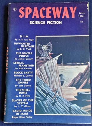 Item #56111 Spaceway Science Fiction, Volume 4, Number 1, January 1969. A. E. Van Vogt E C. Tubb,...