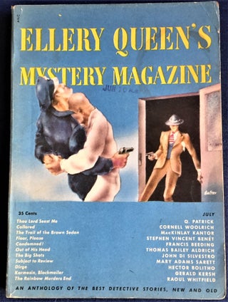 Item #56194 Ellery Queen's Mystery Magazine July 1949. MacKinlay Kantor Cornell Woolrich, others,...