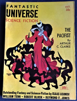Item #56197 Fantastic Universe Science Fiction, October 1956. Robert Bloch Arthur C. Clarke,...