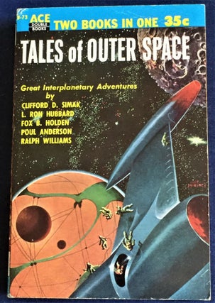 Item #56208 Tales of Outer Space / Adventures in the Far Future. Clifford D. Simak Donald A....