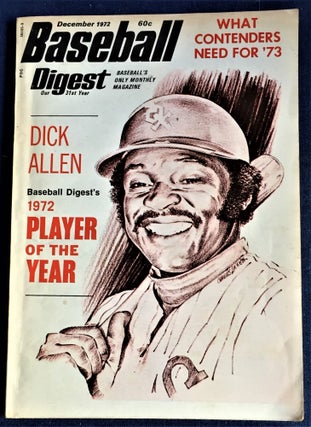 Item #56256 Baseball Digest December 1972. Norman Jacobs Publisher