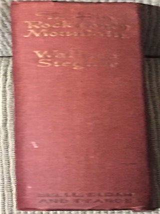 Item #56499 The Big Rock Candy Mountain. Wallace Stegner