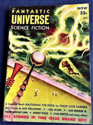 Item #56943 Fantastic Universe, May 1954. Richard Matheson Philip K. Dick, others, Evan Hunter,...