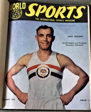 Item #57407 World Sports Magazine, Bound Volume, 1951. British Olympic Association