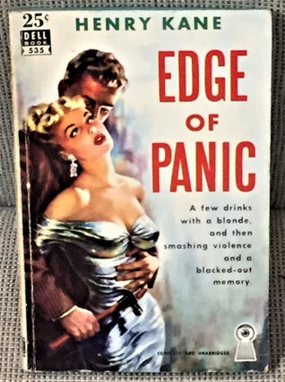 Item #58016 Edge of Panic. Henry Kane