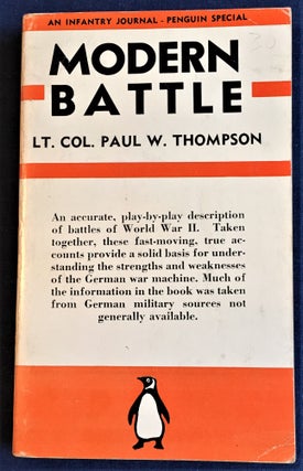 Item #58084 Modern Battle. Lt. Col. Paul W. Thompson