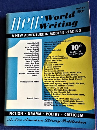 Item #58217 New World Writing, 10th Mentor Selection. Samuel Beckett Gore Vidal, Shirley Ann...