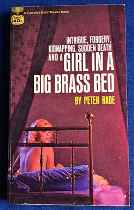 Item #58813 Girl in a Big Brass Bed. Peter Rabe