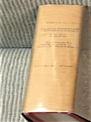 California Imprints, 1846 - 1876, Pertaining to Social, Educational, and Religious Subjects