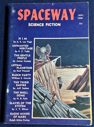 Item #59450 Spaceway Science Fiction January 1969. E. C. Tubb A E. Van Vogt, others, Ralph Milne...