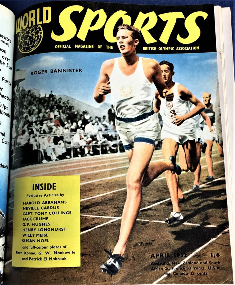 Item #59527 World Sports Magazine, Bound Volume, 1952. Many Authors.