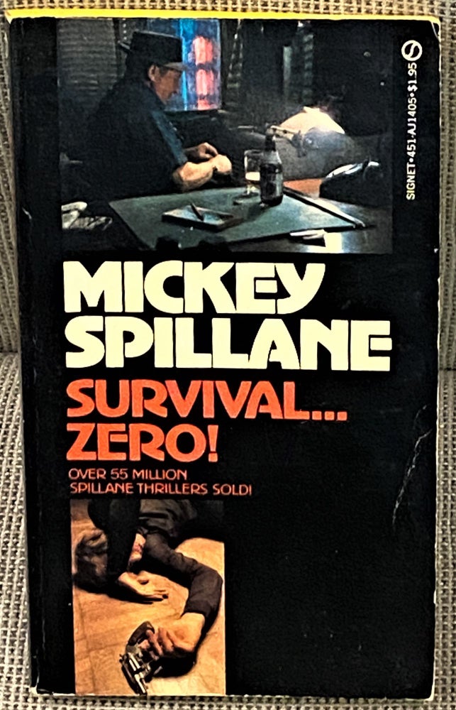Item #60561 Survival Zero. Mickey Spillane.