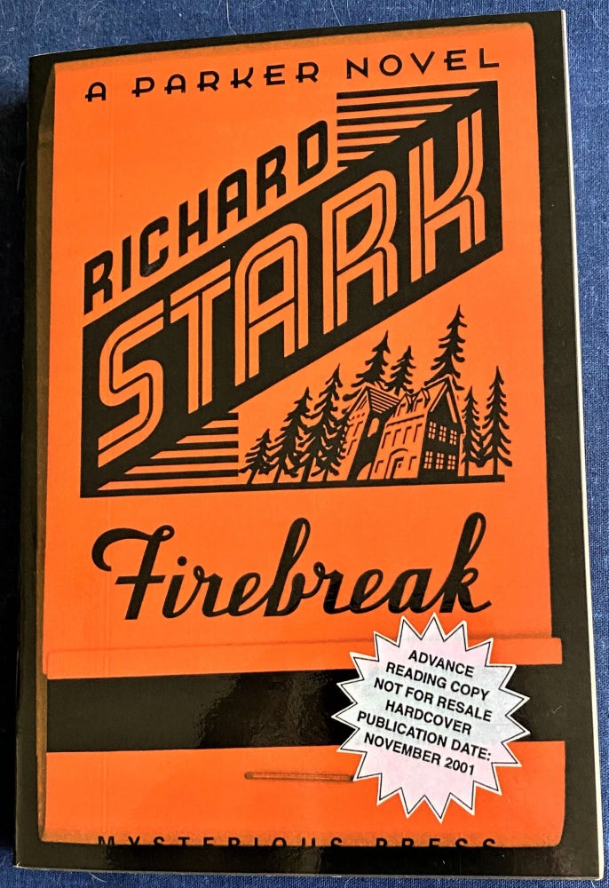 Item #60613 Firebreak. Richard Stark.