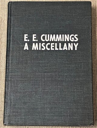 Item #61010 A Miscellany. George J. Firmage E E. Cummings