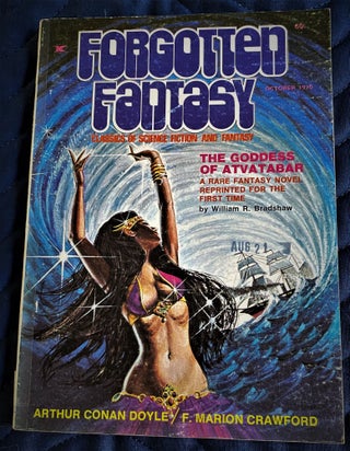 Item #61688 Forgotten Fantasy Volume 1 Number 1, October 1970. William R. Bradshaw Arthur Conan...