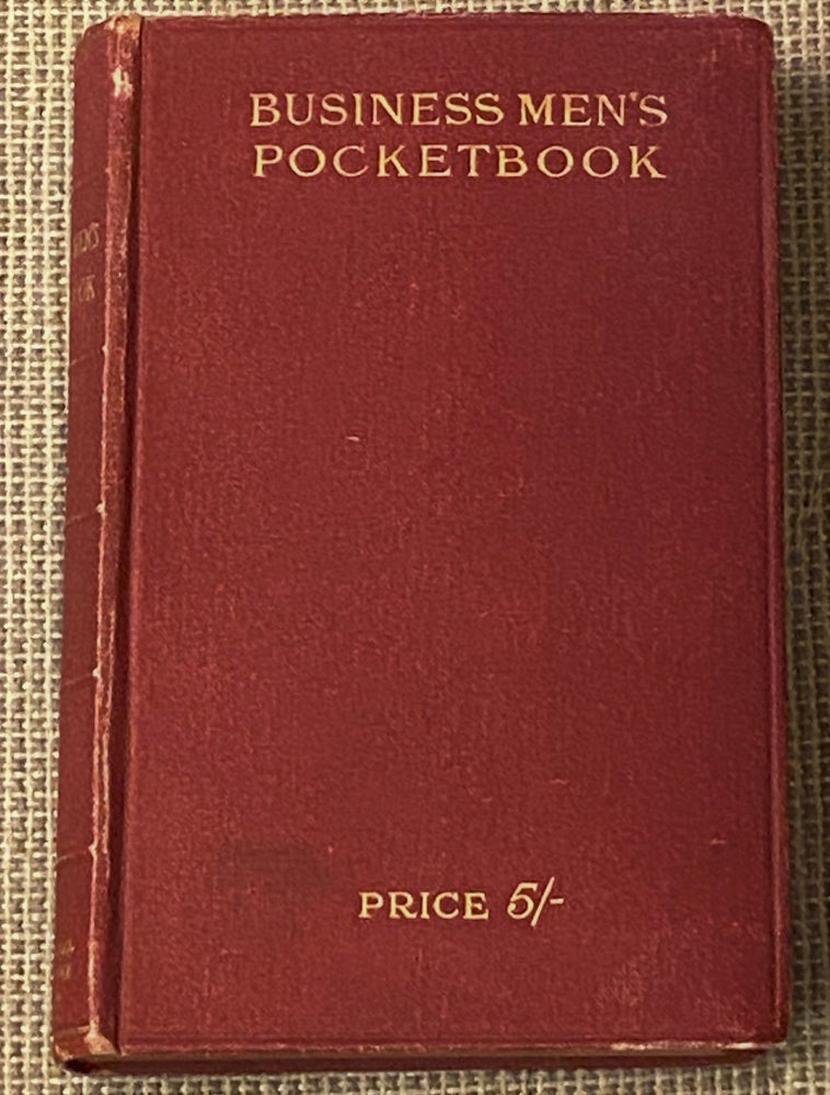 Item #61717 Business Man's Pocketbook, A Useful Manual for Secretaries, Accountants, Correspondents, Clerks, Shorthand-Typists, and Other Persons Engaged in Commercial Pursuits. Ltd International Correspondence Schools.