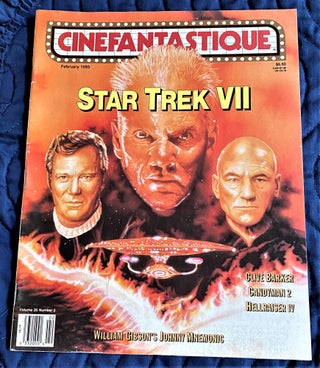 Item #61784 Cinefantastique, February 1995, Star Trek VII. Frederick S. Clarke, Clive Barker...