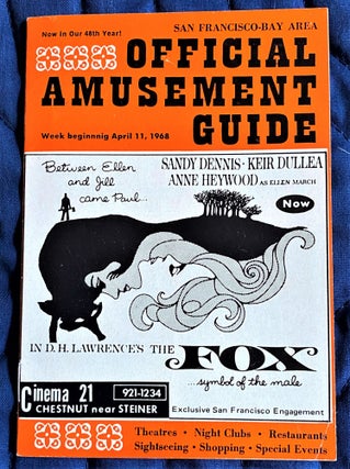 Item #62274 Official Amusement Guide, San Francisco - Bay Area, Week Beginning April 11, 1968....